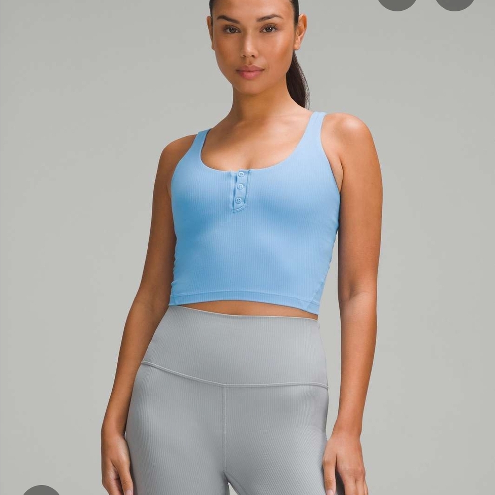 Lululemon Align Henly Tank Light Blue